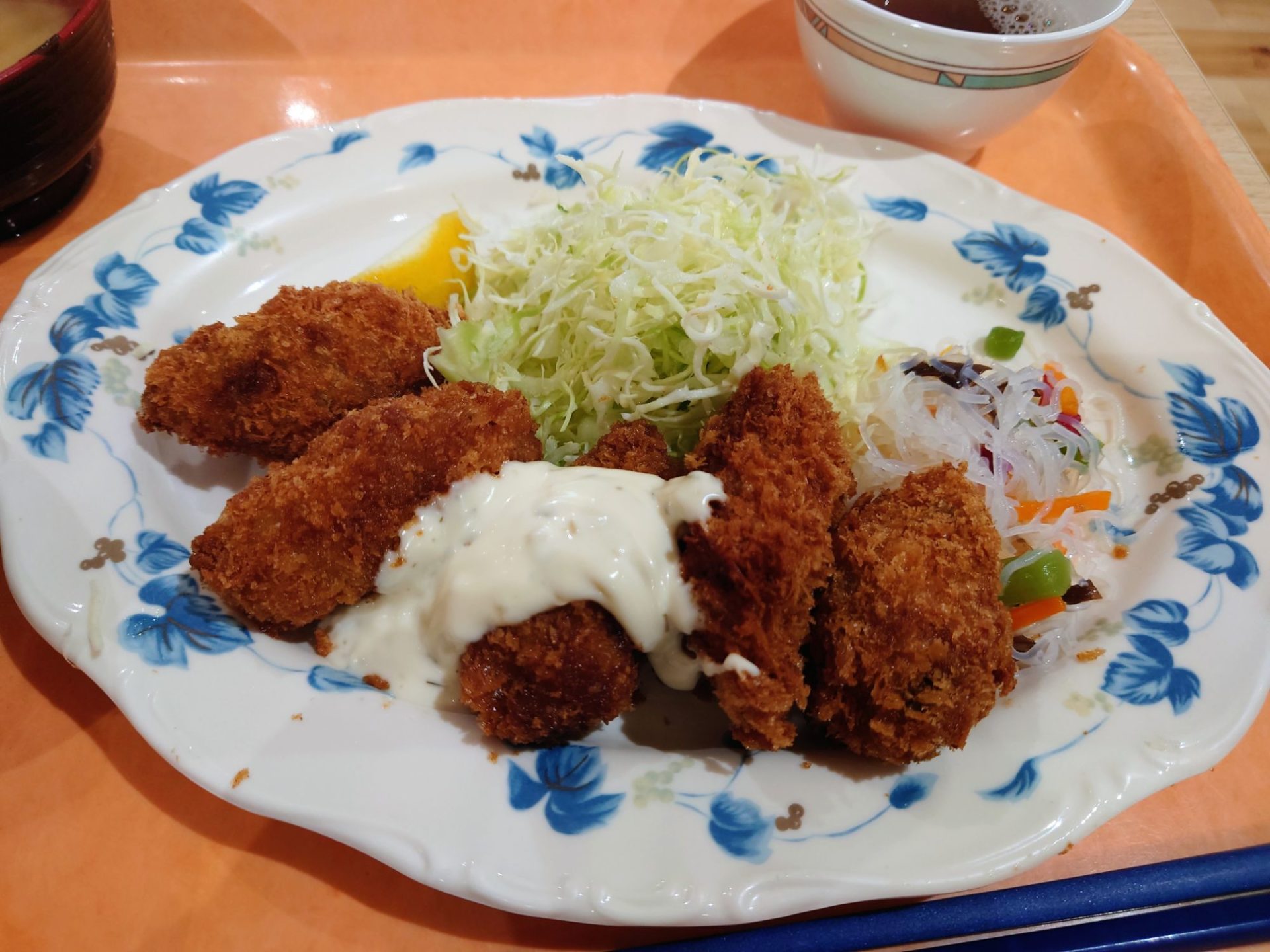 カキフライ定食